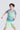 Air Supply Gradient Short Sleeve **Spectrum Blue Cyan**