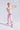 Cloudie Essential Printed Bootcut Leggings **Variegated Pink**