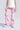 Cloudie Essential Printed Bootcut Leggings **Variegated Pink**
