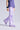 Cloudie Essential Printed Bootcut Leggings **Variegated Purple**