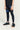 Color Blocking 2-in-1 Pants **Charcoal Black**