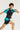 Colour Blocking Tennis Short sleeves **Charcoal Black**