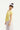 Lattice Color Block Short Sleeves **Pale Banana**
