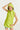 Orbit Hooded Sleeveless Tennis dress **Quantum Green**