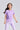 Printed Short Sleeves **Whelan Purple**