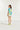 Printed Tennis Skirt **Cloud Dancer**