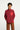 Woven Colour Blocking Jacket **Cranberry**