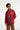 Woven Colour Blocking Jacket **Cranberry**