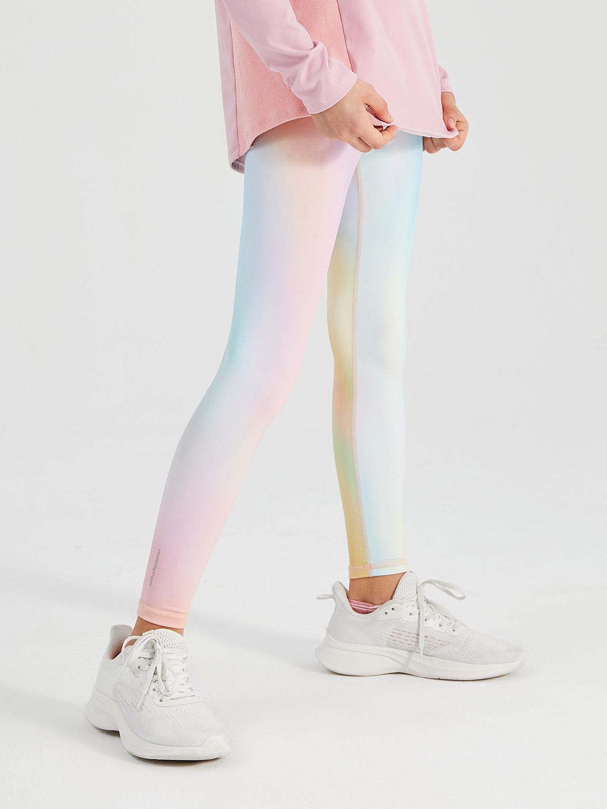 Rainbow Pastel High waist Leggings