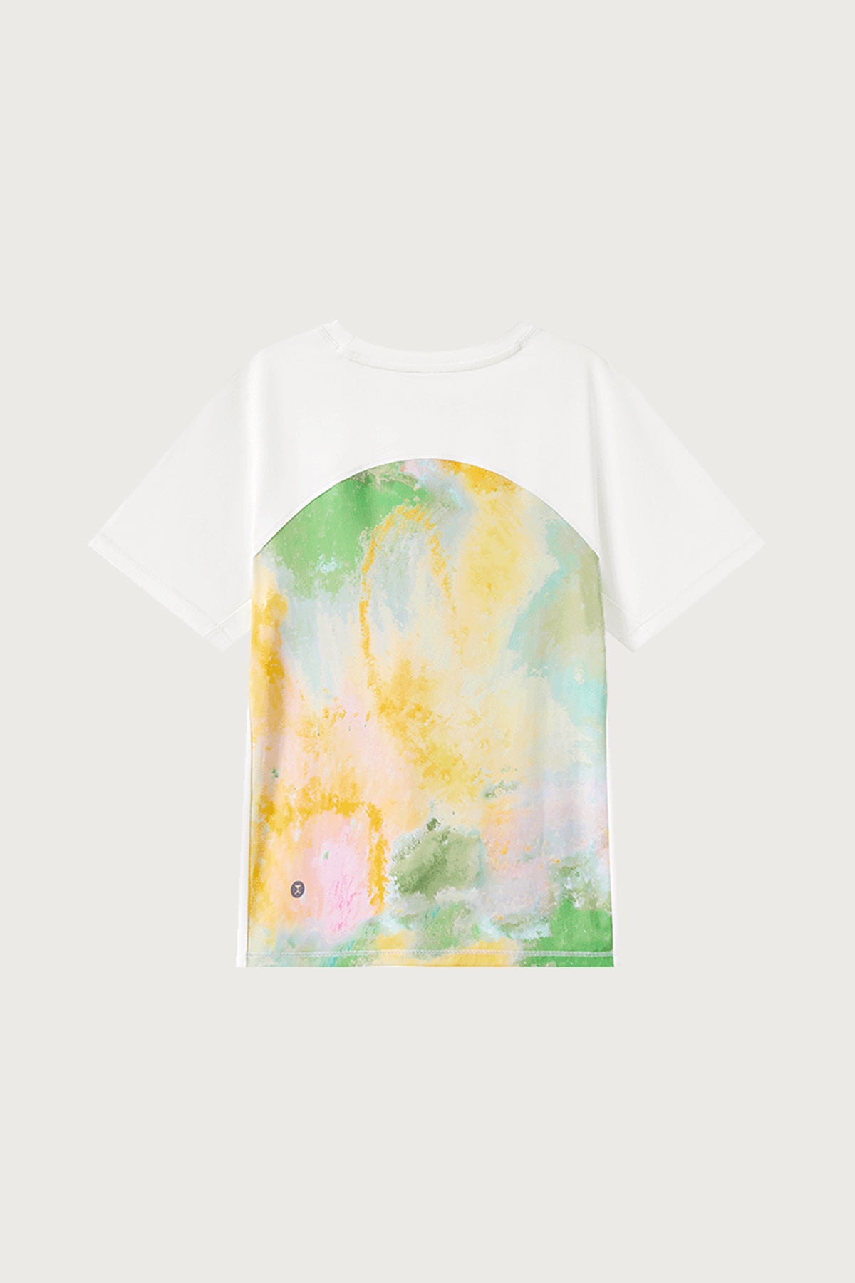 Back Printed Short Sleeves Tee **Cloud Dancer**