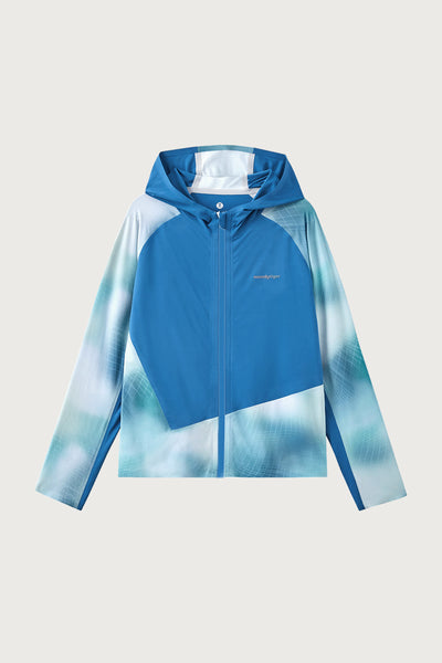 UPF50+ Breezy Cooling Seamless Jacket**illusion blue**