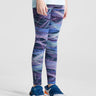 BREEZY Leggings - Marble (Above 160cm) **Blackberry Marble**