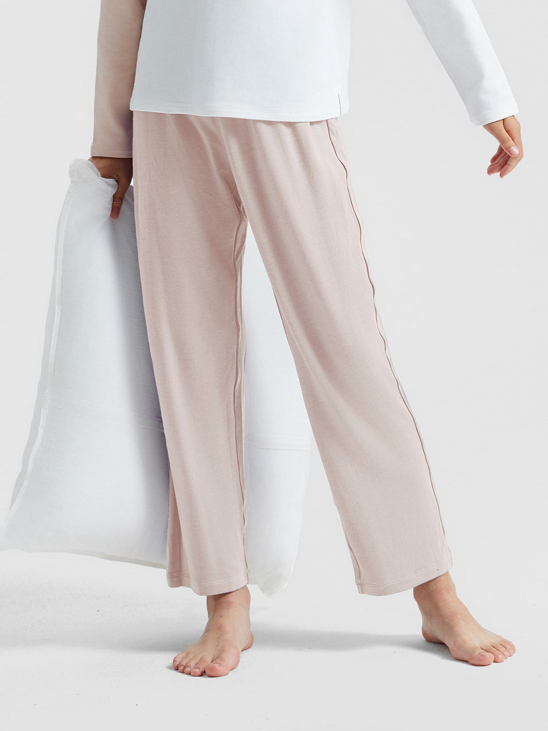 Pantalones de descanso con bloques de color