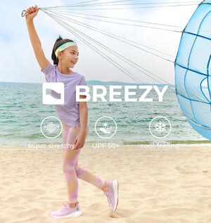 Active breezy leggings for girls
