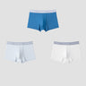 Quickdry Sports Boxer **Blue-Grey-White**