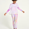 2-in-1 Light Weight Long Sleeve Tee **Lustrous Pink**