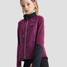 On Ice Color Block Jacket **Grape Wine**