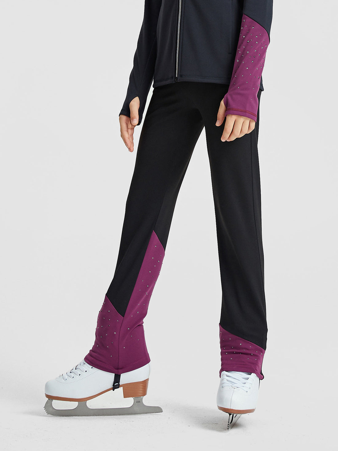 On Stage Leggings **Charcoal Black**