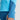 On ice Quarter Zipped Long Sleeve **Crystal Blue**