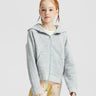 Cotton Wave Zip-Up Hoodie **Cotton Wave Zip-Up Hoodie **slategray**