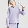 Neoprene Crewneck Sweater **Lavender**