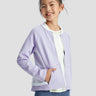 Neoprene Zip-Up Hoodie **Lavender**