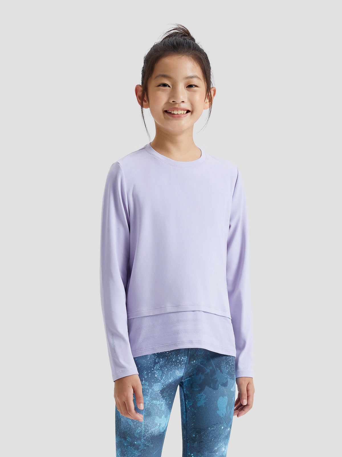 Jacquard Long Sleeve **Lavender**