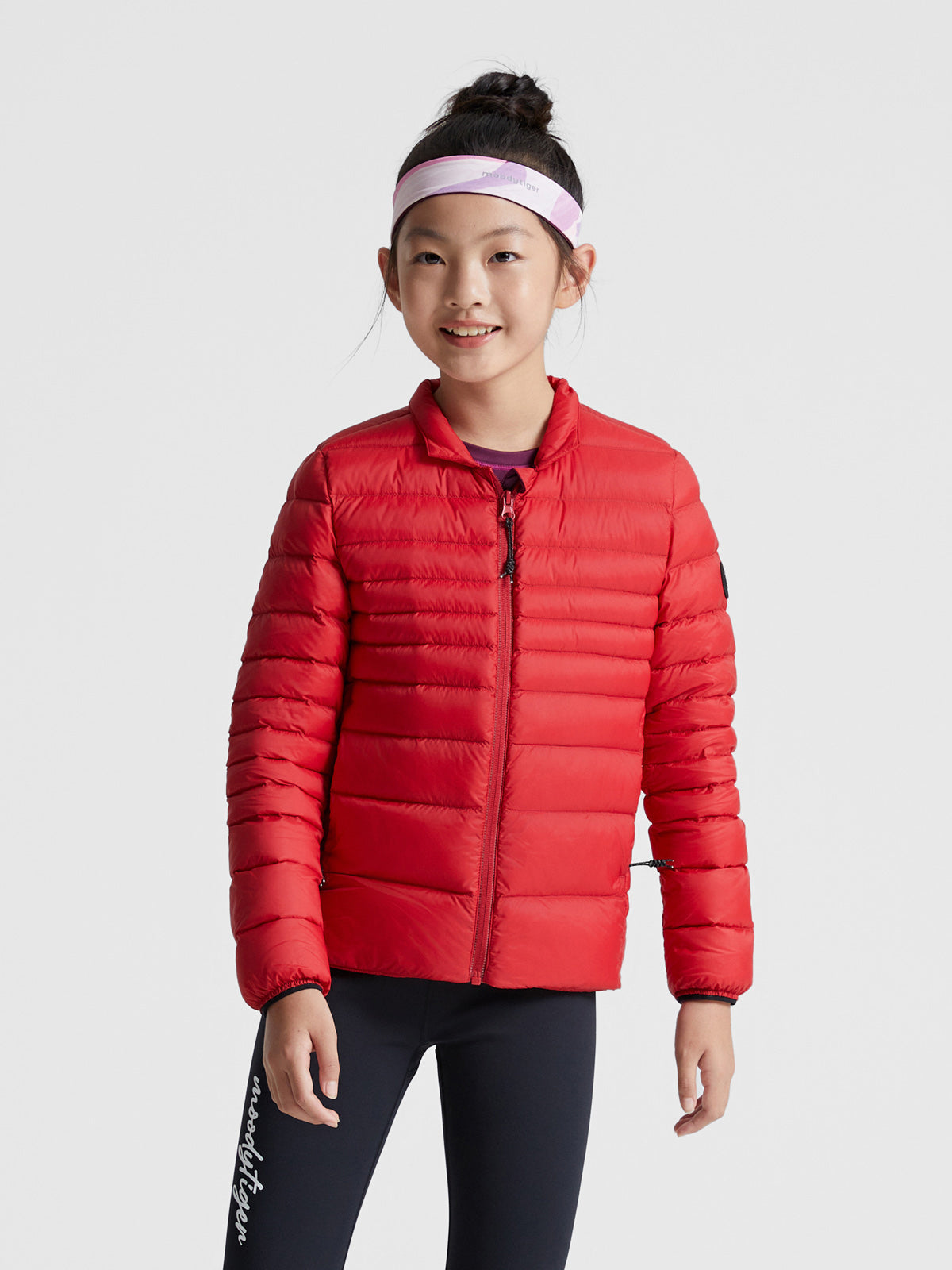 Ripples Light Down Jacket **Barbados Cherry**