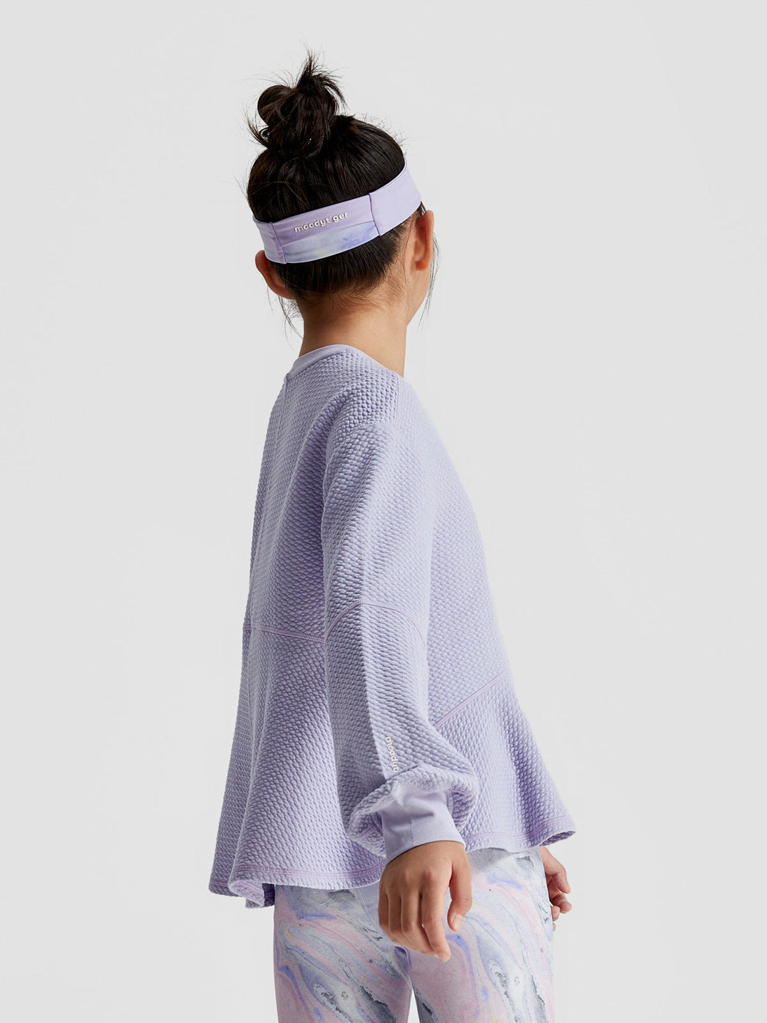 Cotton Wave Crewneck Sweater **Cosmic Sky**