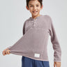 Ripple Fleece Sweater **Bean Paste**