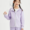 Full-Zip Track Hoodie **Lavender**