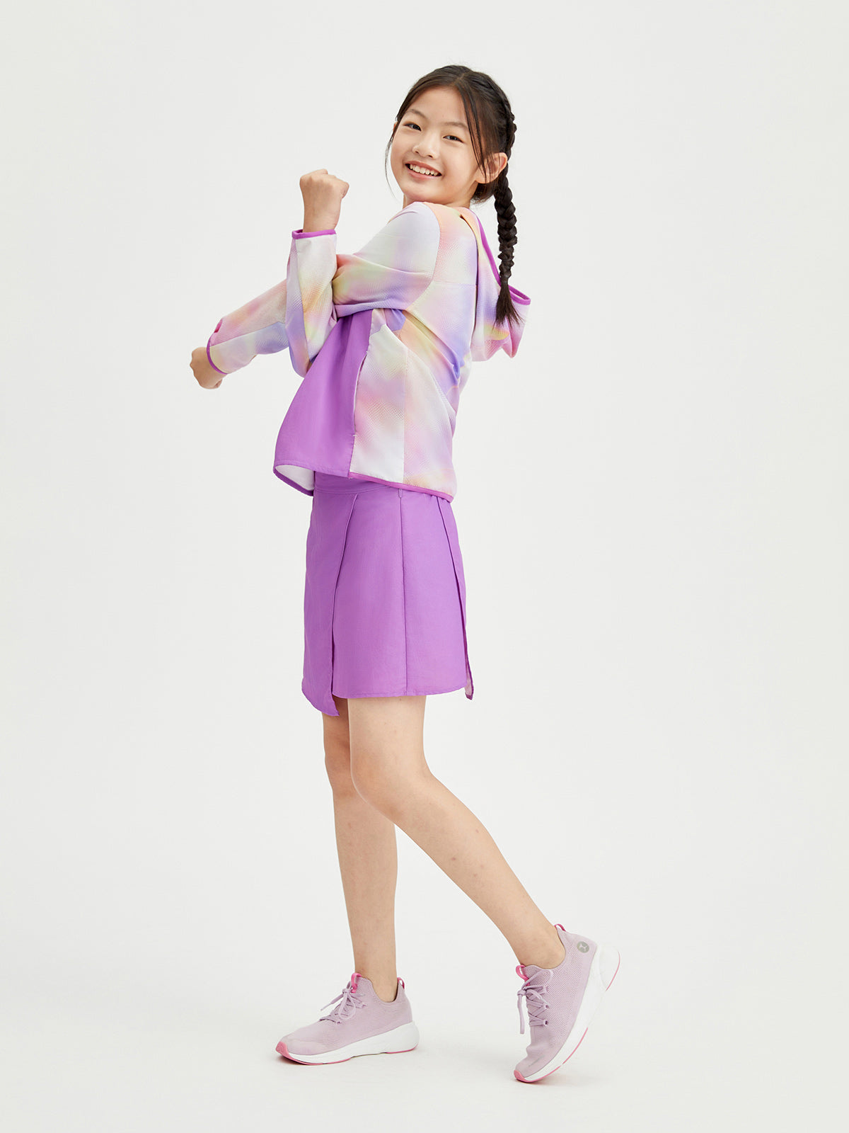 Cargo High-Rise Skirt **Mallow Violet**