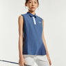 Lattice Energy Sleeveless Polo **Anise Flower**