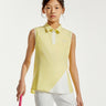 Lattice Energy Sleeveless Polo **Cloud Dancer**