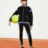Tennis Neoprene jacket **Charcoal Black**
