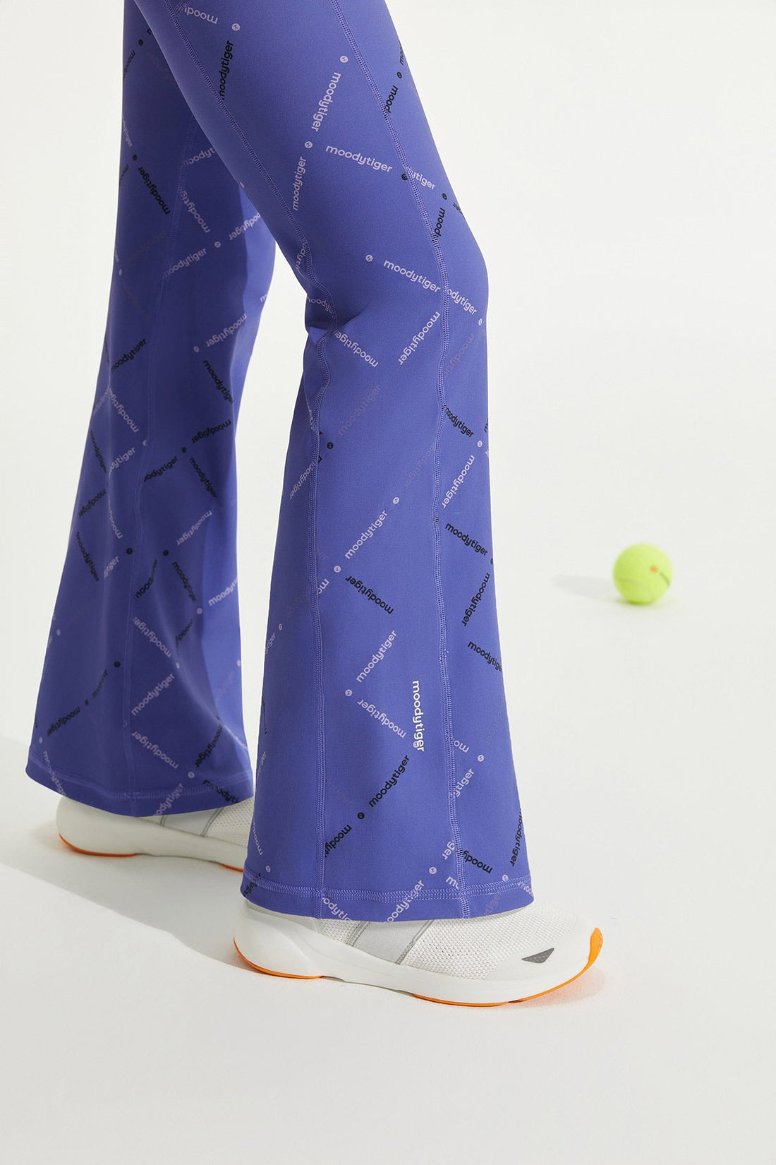 Printed Dancer Bootcut Leggings **Rhythm Deep Purple**