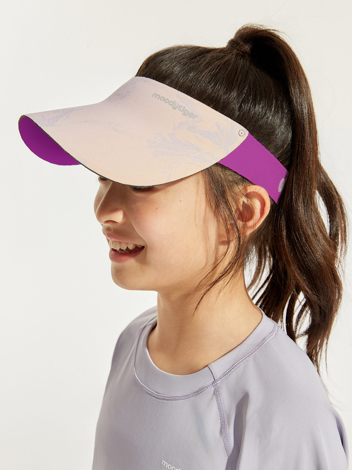 3D Foldable Visor **Jouy Pastel Violet**