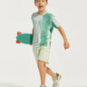 Waves Trace Short Sleeve **Waves trace Green**