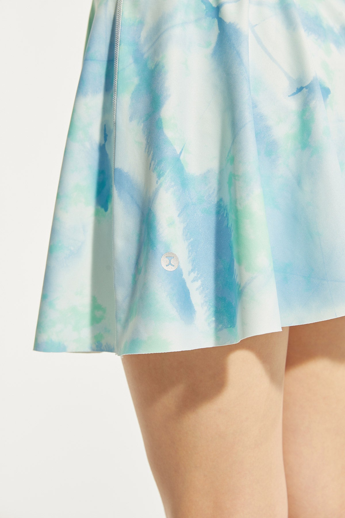 Flared Skirt**Quiet Color Blue**