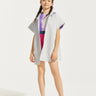 Waverider Hooded Surf Ponchos **Lilac Breeze**