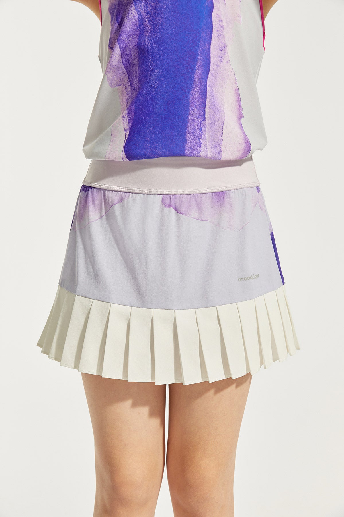 Pleated Skirt **Light Wistaria**