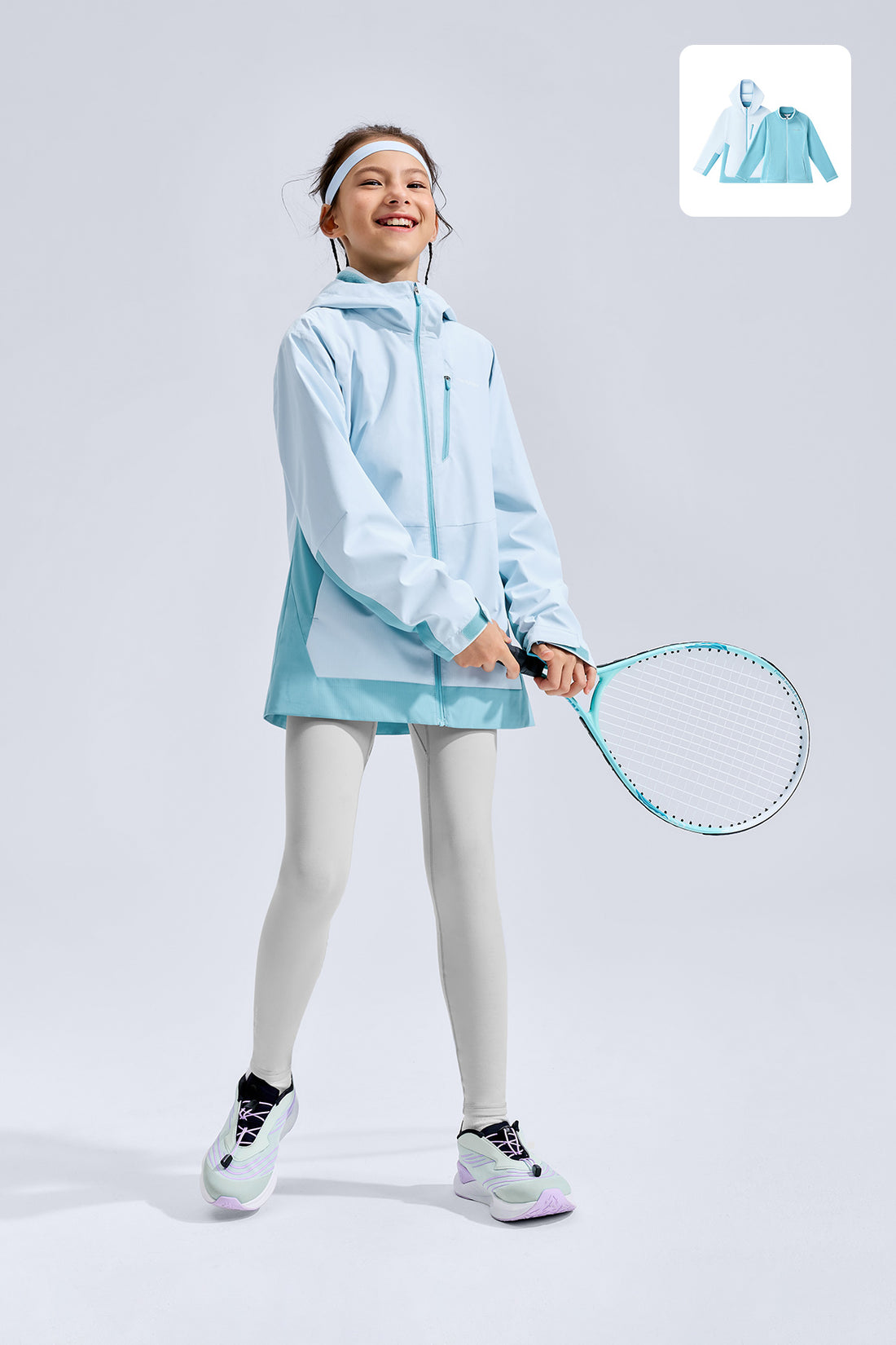 3-in-1 Fleece Jacket **Ice Water**