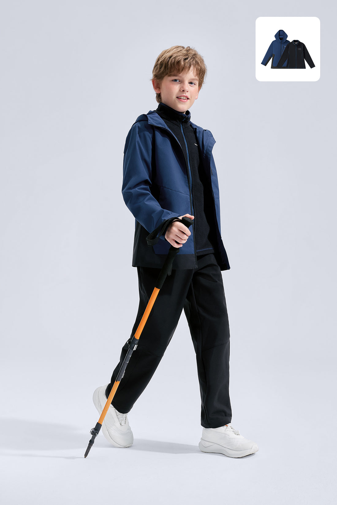 3-in-1 Fleece Jacket **Midnight**