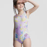 Fearless Swimsuit for Girls **Coral Reef-Purple**