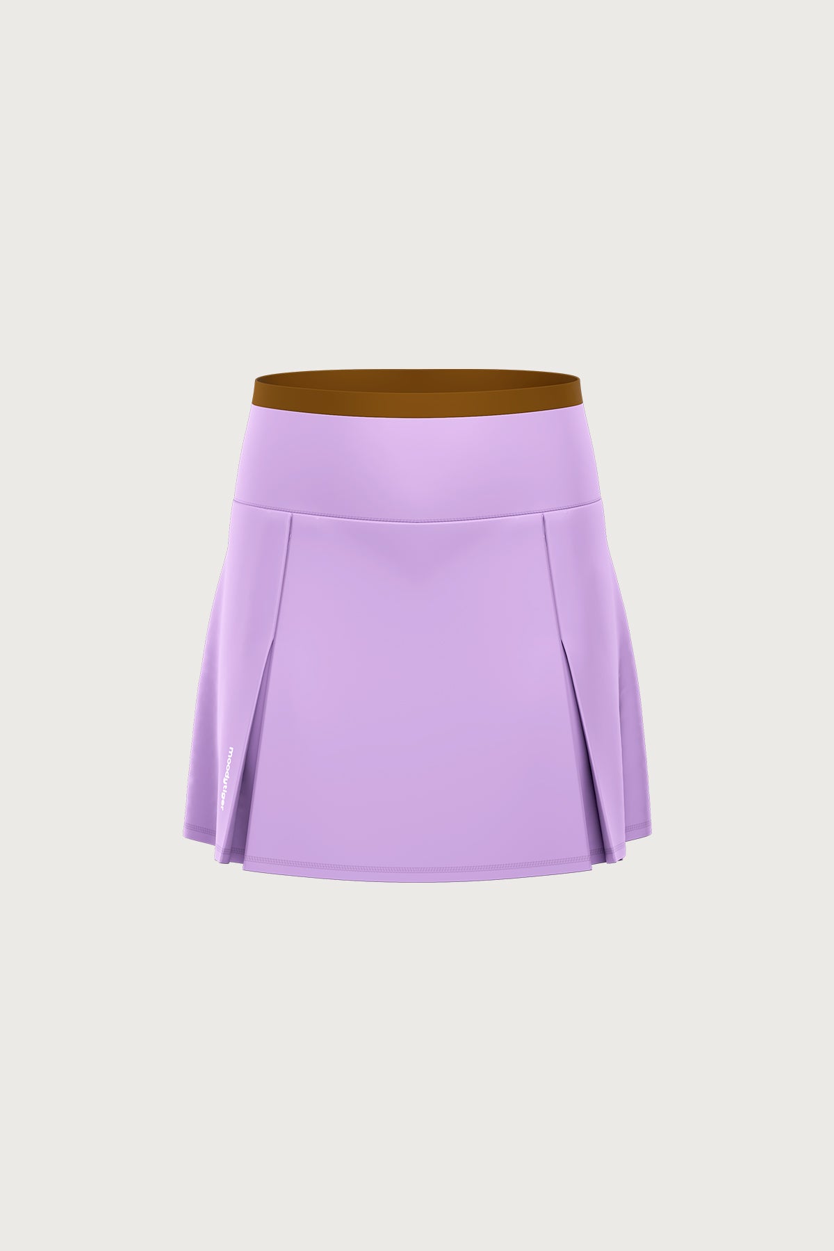 Neoprene Pleated Skirt
