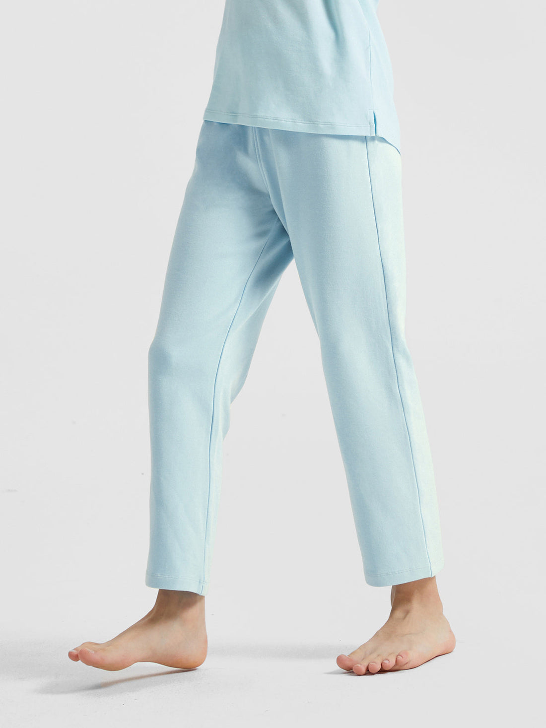 Color Block Lounge Pants **Blue Glass**