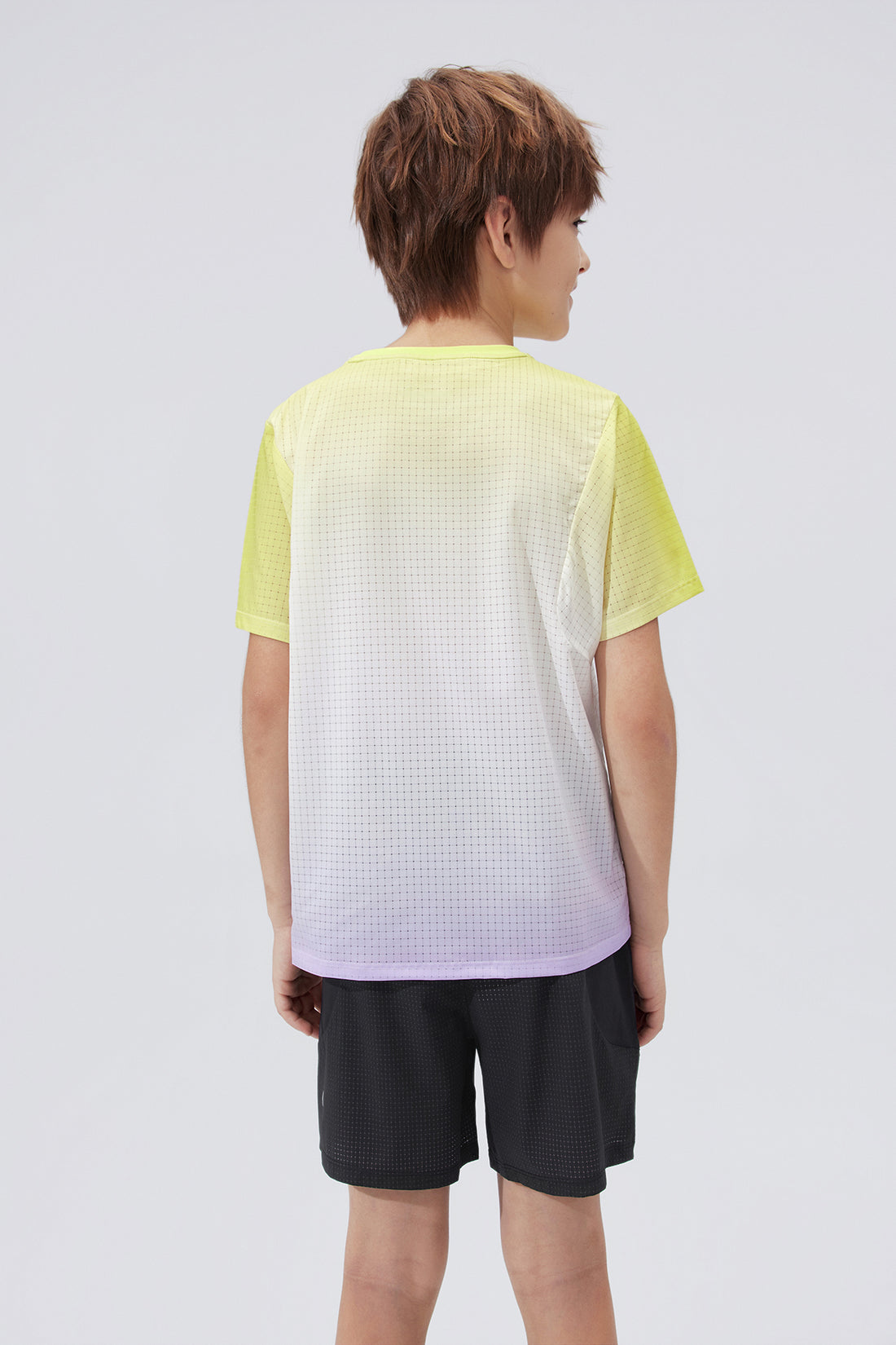 Air Supply Gradient Short Sleeve **Spectrum Purple Yellow**