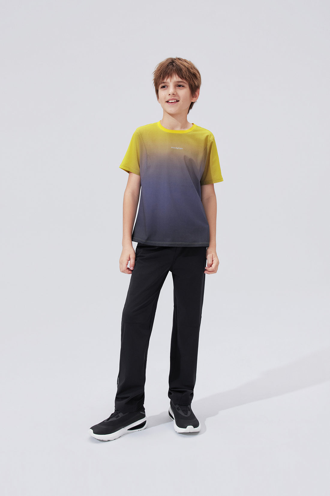 Air Supply Gradient Short Sleeve **Spectrum Purple Black**