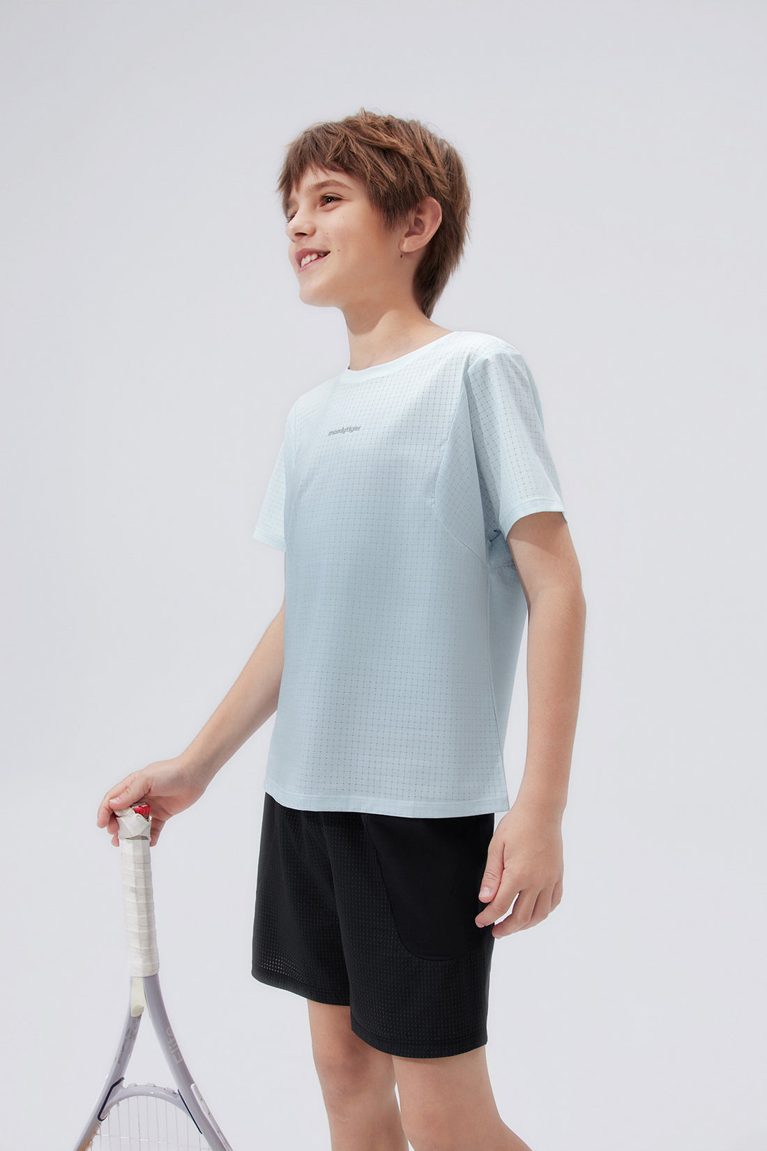 Air Supply Gradient Short Sleeve **Spectrum Gray Blue**