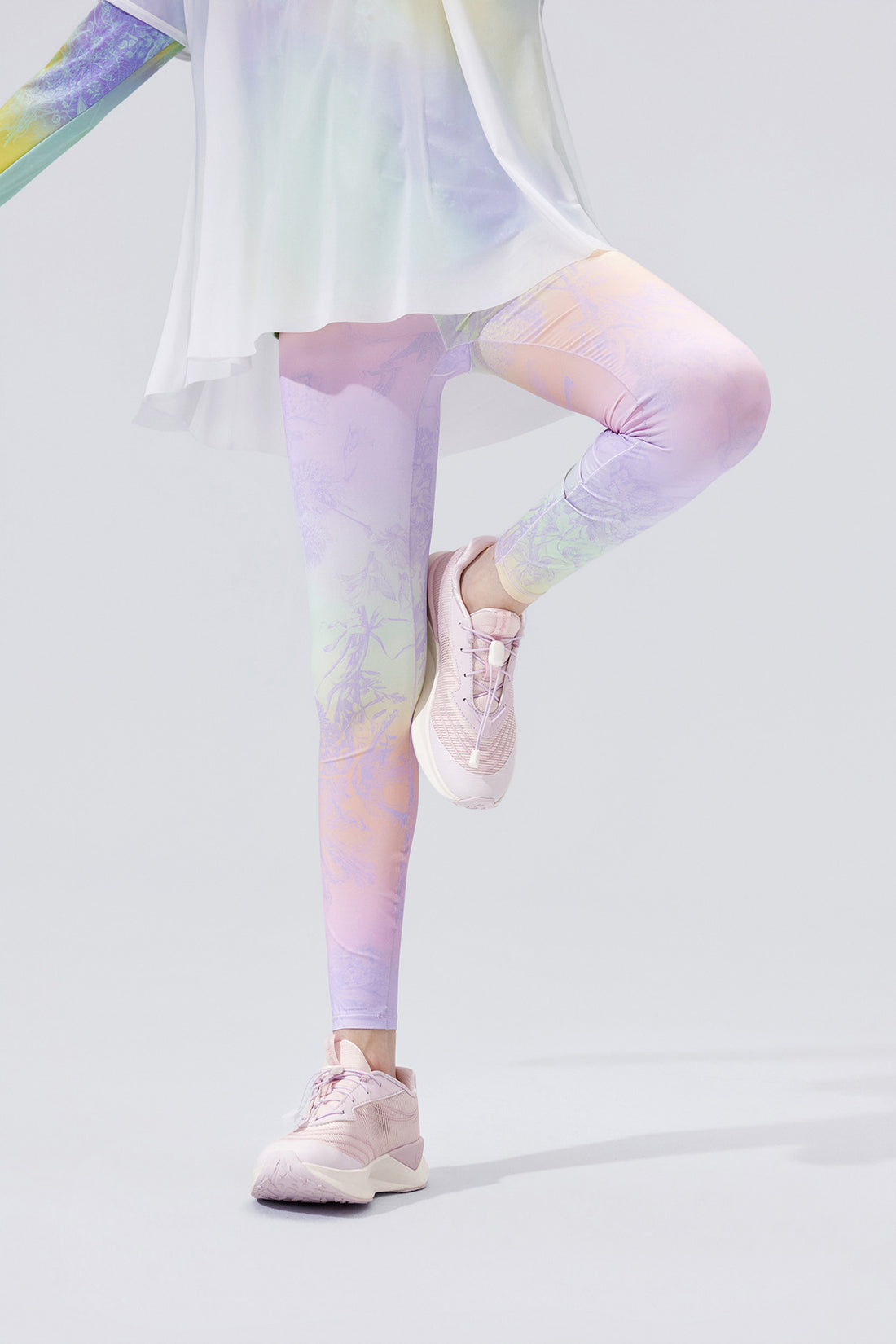 Cloudie Air Leggings **Jouy Pastel Violet**